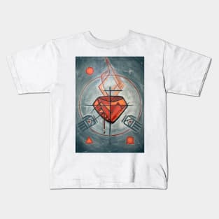 Jesus Christ Sacred Heart Kids T-Shirt